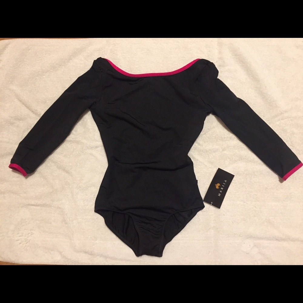 Mariia "Lara" Class Essential 3/4 Sleeve Leotard - Picture 3 of 4